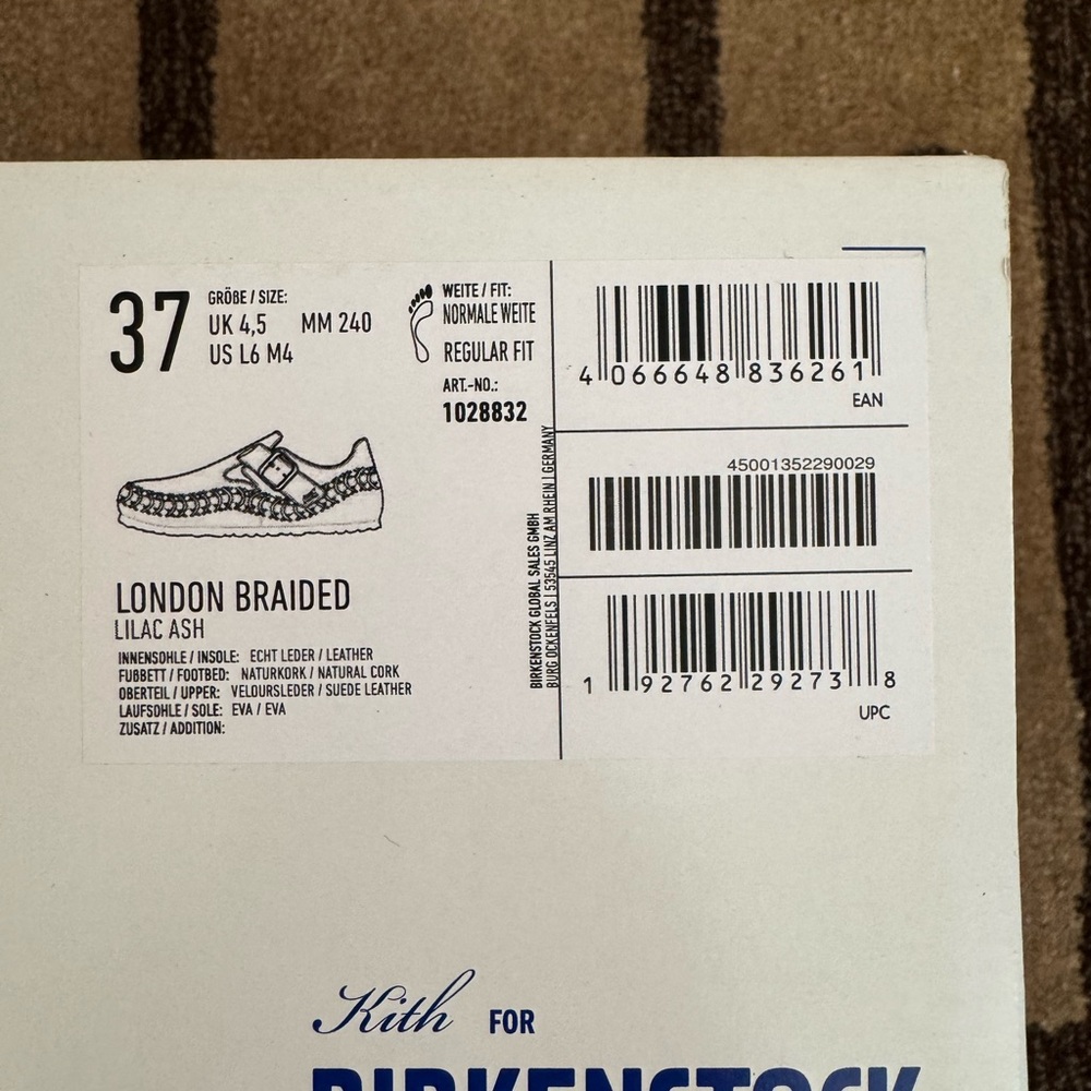 Birkenstock Kith Women's Shoes in Light Purple - Picture 2 of 10